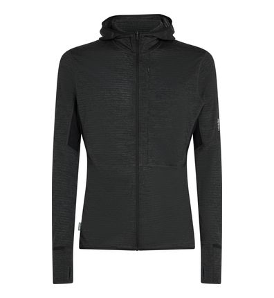 200 Realfleece Descender peysa m/hettu Jet