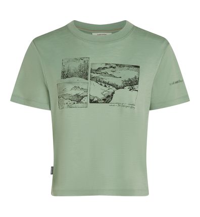 150 Tee Journey stuttermabolur dömu Seagl