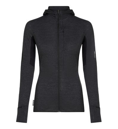 200 Realfleece Descender Hood dömu Jet