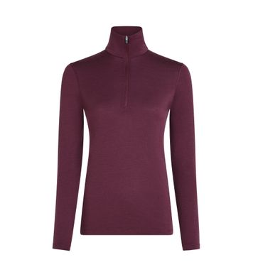 200 Oasis Half Zip dömu DBerry
