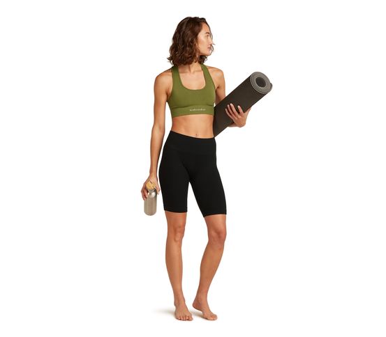 260 Seamless Rib stuttbuxur dömu