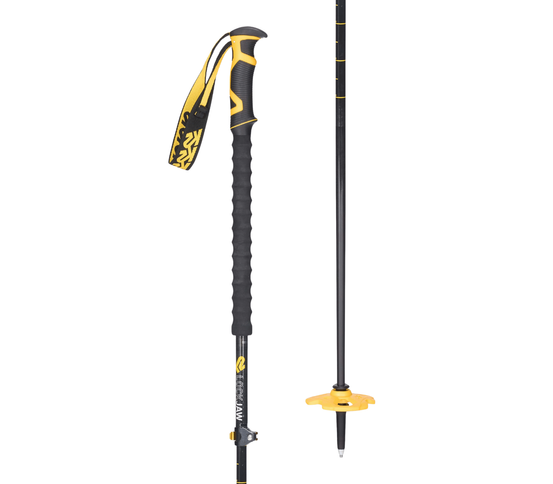 Lockjaw Carbon Plus fjallaskíðastafir