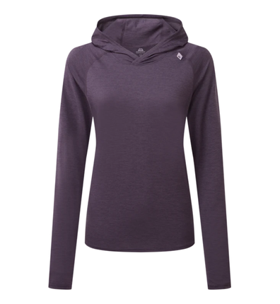 Glace síðermabolur með hettu dömu Nshade