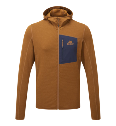 Lumiko peysa með hettu Walnut