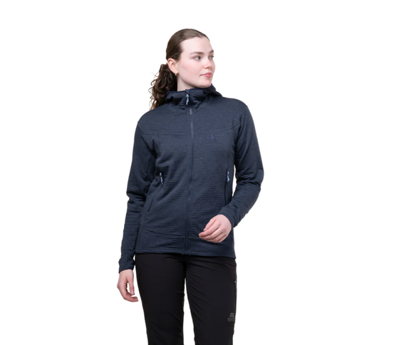 Apiro rennd hettupeysa dömu