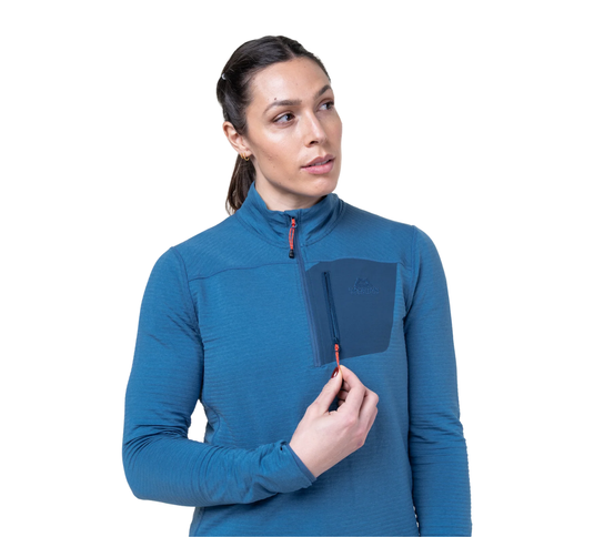 Lumiko Zip flíspeysa dömu