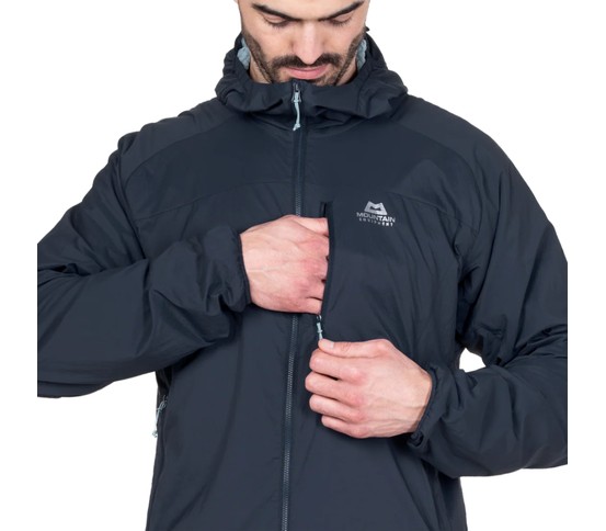 Aerotherm jakki með hettu