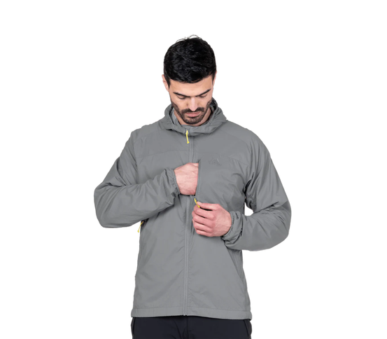 Aerotherm jakki með hettu