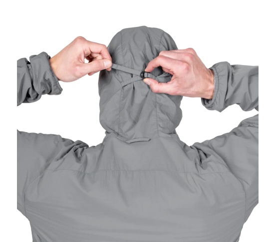 Aerotherm jakki með hettu