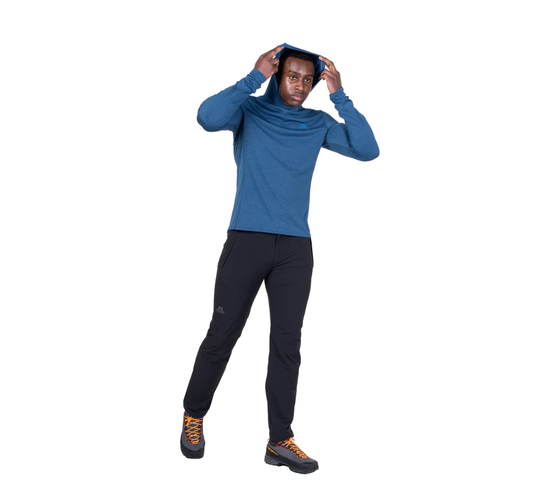 Glace langermabolur með hettu