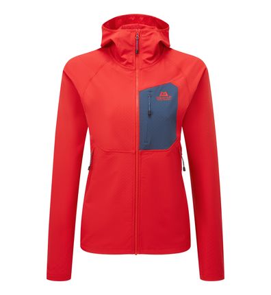 Arrow Hooded Jacket dömu CRed/Dusk