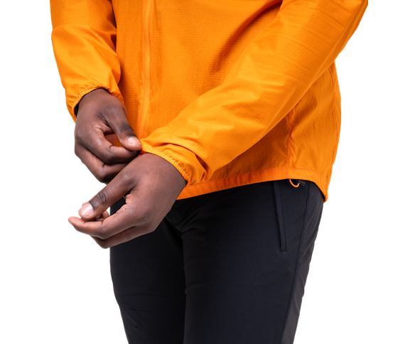 Aerofoil jakki með hettu