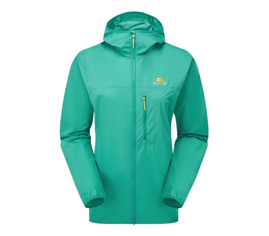 Aerofoil dömujakki með hettu