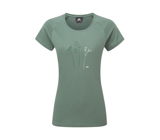 Mountain Flower dömu stuttermabolur