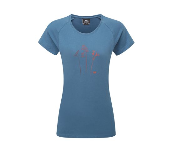 Mountain Flower dömu stuttermabolur