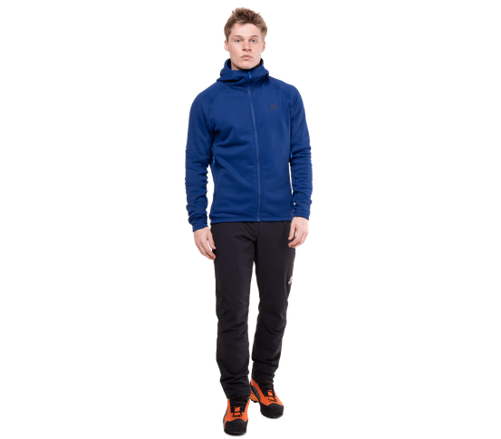 Jorasses flíspeysa m/hettu