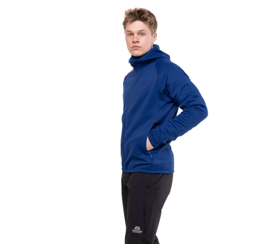 Jorasses flíspeysa m/hettu