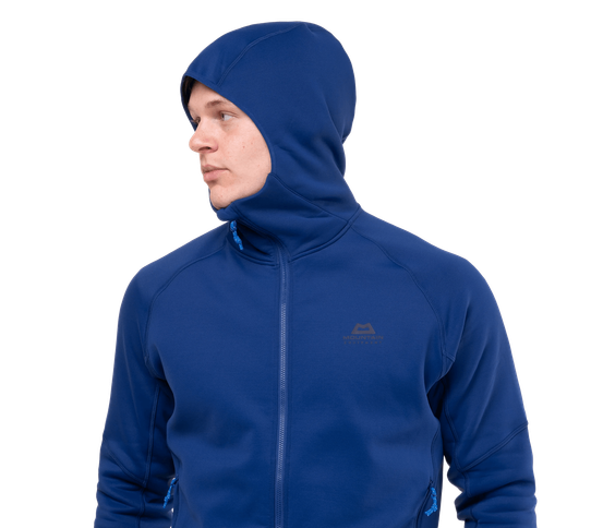 Jorasses flíspeysa m/hettu