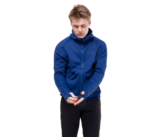 Jorasses flíspeysa m/hettu