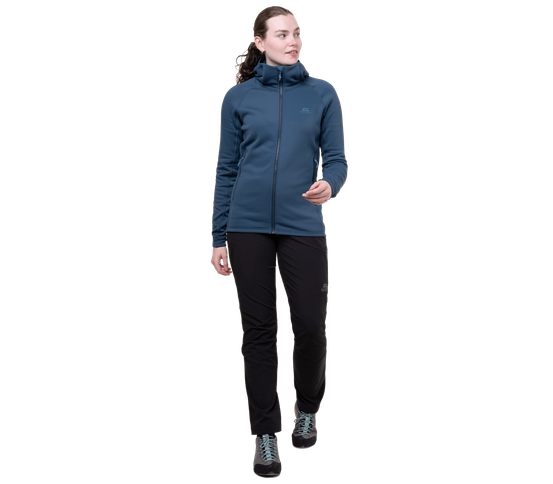 Jorasses flíspeysa m/hettu - dömu