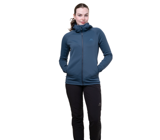 Jorasses flíspeysa m/hettu - dömu