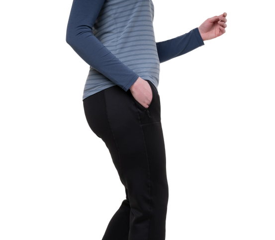 Jorasses flísbuxur - dömu