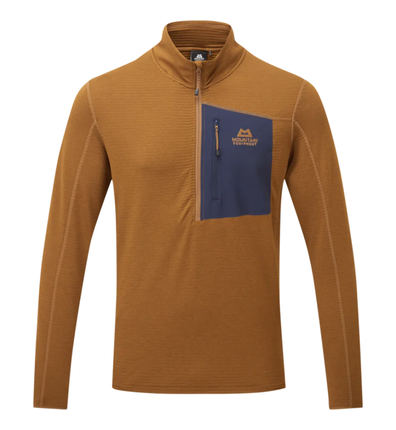 Lumiko Zip flíspeysa Walnut