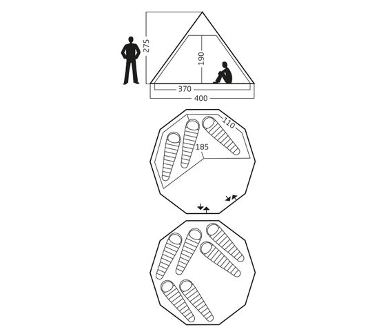 Alfheim 12.6 technical glamping tjald