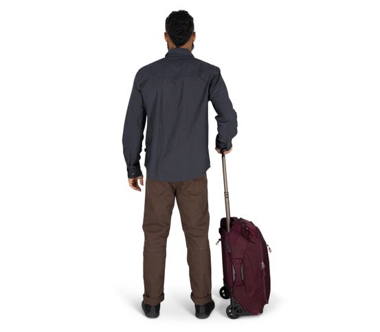 Ozone 2-Wheel 40L ferðataska á hjólum