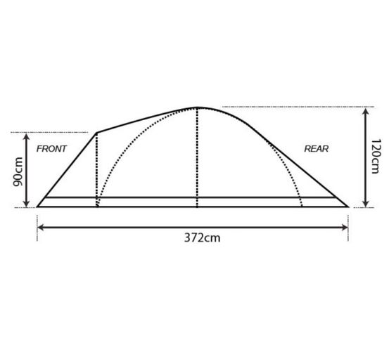 Q3.0+ fjölskyldutjald