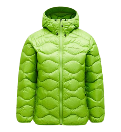 Helium Hood Down úlpa STGreen