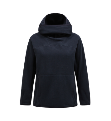Treeline Fleece Hood dömu Blk