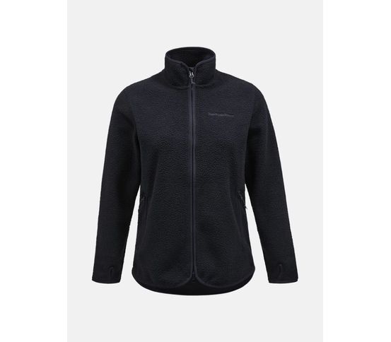 Pile Zip Jacket dömu