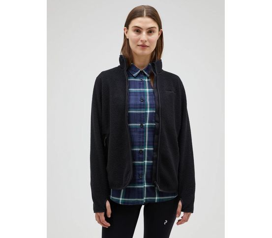 Pile Zip Jacket dömu