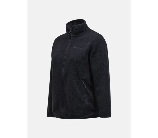 Pile Zip Jacket dömu