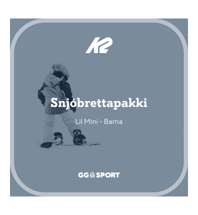 Snjóbrettapakki - barna
