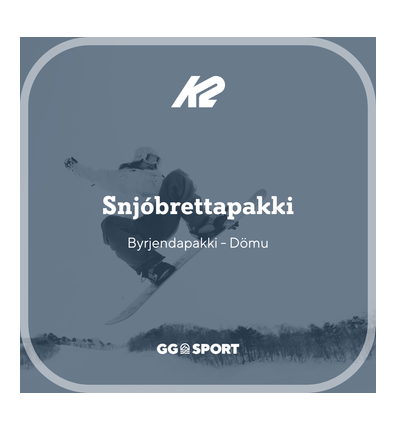 Snjóbrettapakki dömu