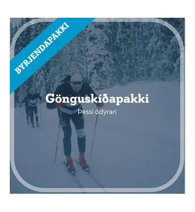 Gönguskíðapakki - byrjenda