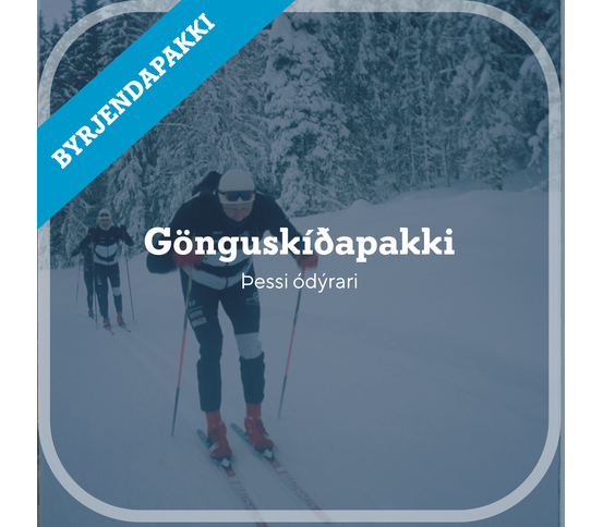 Gönguskíðapakki - byrjenda