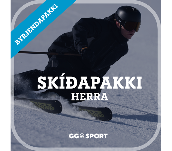 Skíðapakki fyrir byrjendur - herra