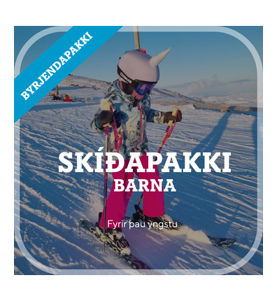 Skíðapakki fyrir börn - fyrir þau yngstu