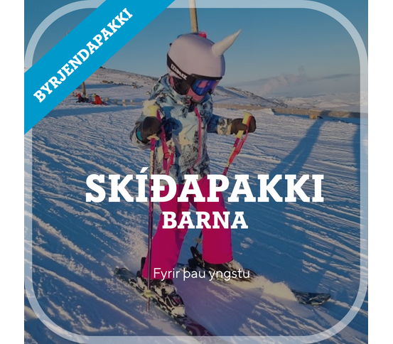 Skíðapakki fyrir börn - fyrir þau yngstu