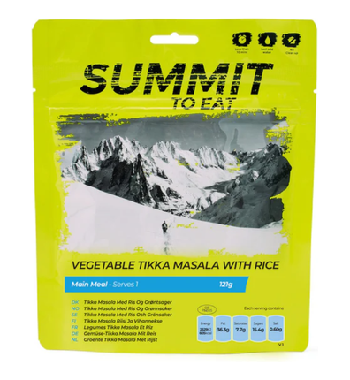 Tikka Masala með hrísgrjónum - grænmetis