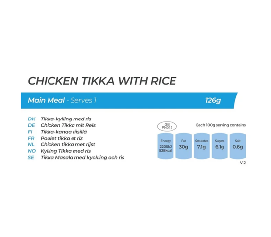 Chicken Tikka with Rice