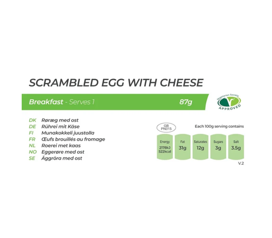 Scrambled Egg with Cheese