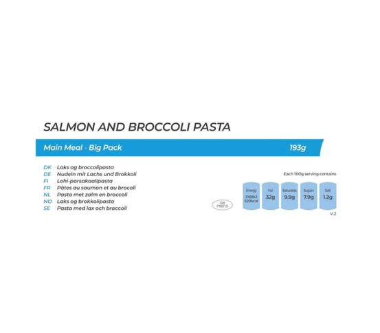 Salmon & Broccoli Pasta Big Pouch