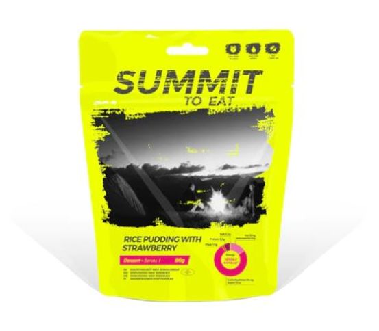 Rice Pudding With Strawberries