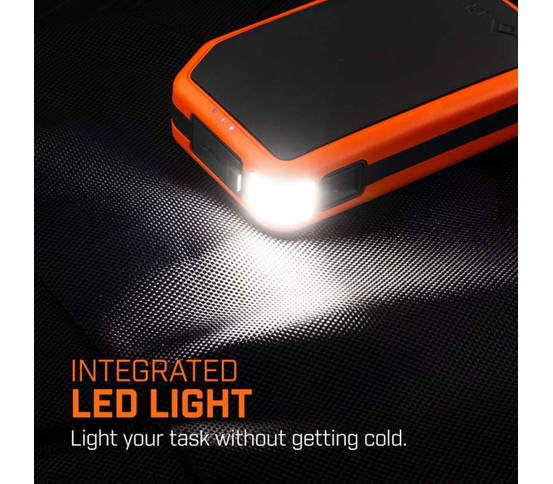 Handahitari m/ljósi endurhlaðanlegt 10K