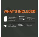 thumb Handahitari m/ljósi endurhlaðanlegt 10K