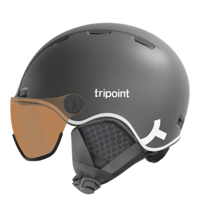 203 Constance Visor skíðahjálmur barna MBlk